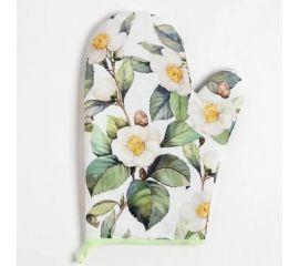 Варежка-прихватка Этель Сamellia 20x27 см, 100% хлопок саржа 190 г/м2 7560437 