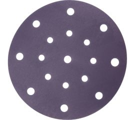 Круг абразивный Violet 150 мм, 100 шт, 17 отв, P 320, керамическое зерно Н7 H7 384967 