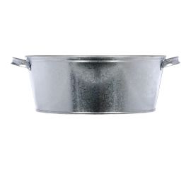 Оцинкованный круглый таз 13 л Банные штучки 36553 