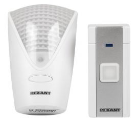 Беспроводной дверной звонок REXANT RX-7 с световой индикацией 220В 73-0070 