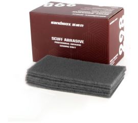 Лист шлифовальный на нетканой основе Premium Scuff 3 шт, 115x230 мм, P1500, ультратонкий, серый SANDWOX 298.11.23.1500.3 