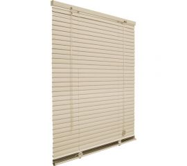Горизонтальные жалюзи Эскар пластик, бежевый, 80х160см, 6009080160 