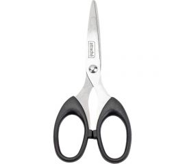 Ножницы с пластиковыми симметричными ручками Attache 140 мм, черный 1100223 