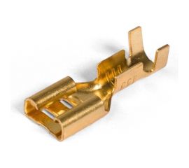 Плоский неизолированный разъем КВТ РП-М 1,5-(4,8) 85669 