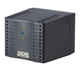 Стабилизатор напряжения Powercom черный TCA-1200 BL 