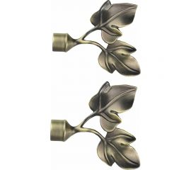 Наконечник Эскар Листья, золото антик, D16 мм, пара 3121648535 