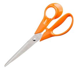 Остроконечные ножницы Attache Orange 203 мм, с пластиковыми эллиптическими ручками 280474 