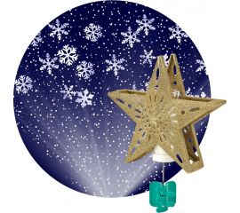 Проектор ЭРА ENIOP07 Елочная верхушка Звезда, 6/144 Б0047978 