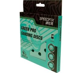 Диск шлифовальный на бумажной основе 137 Green Alo P320, 125 мм, 8 отверстий, 10 шт SANDWOX 137.125.320.08-10 