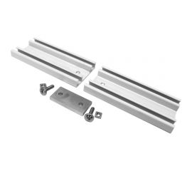 Алюминиевый двухполосный карниз Эскар Katal 7 в сборе, составной, 3.0 м 242471300 