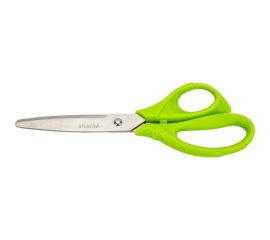Тупоконечные ножницы Attache Spring 200 мм эргономичные ручки без покрытия, цвет салатовый 880871 