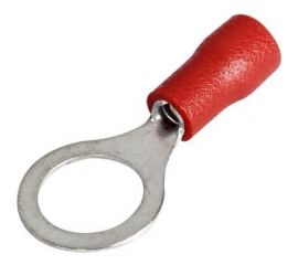 Кольцевой изолированный наконечник HLT НКИ 1.5-5 кольцо 0.25-1.5 мм красный упаковка 100 шт 084-04-03,084-04-003 4670042790748 
