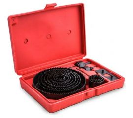 Пилы кольцевые по дереву, 16 предметов, в кейсе BEOROL 245841 