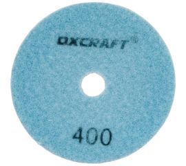 Алмазный гибкий шлифовальный круг черепашка (мокрая шлифовка) 100 мм, P400 OXCRAFT УТ-00013984 