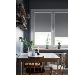 Рулонная штора Эскар Blackout LUX цвет графит 68x170 см 81745068170 