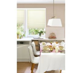 Плиссе натяжного типа Эскар Crepe светло-бежевый, 43х170 см 140402043 