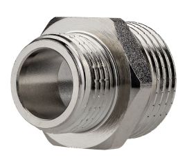 Ниппель - переходник под прокладку для гибкой подводки 1/2" х 3/8" н/н MPF ИС.072796 