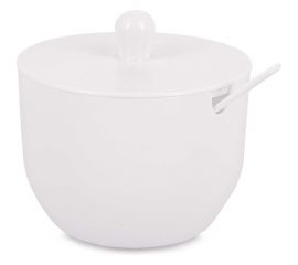 Сахарница ЗПИ «Альтернатива» Джелли 0.40 л, с ложкой, белый М8295 