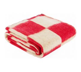 Одеяло ФАКЕЛ Шуя клетка 1.5 спальное, 70% шерсть 17270000 