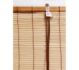 Рулонная штора Эскар бамбук, натур микс, 80х160 см 71909080180 
