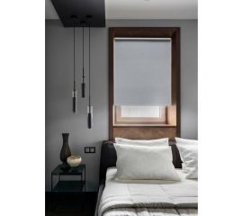 Рулонная штора Эскар Blackout, silverback отражающий, серый 43x170 см 0 81462043160 