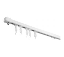 Алюминиевый однополосный карниз в сборе Эскар Katal 5, 1.6 м 242452160 