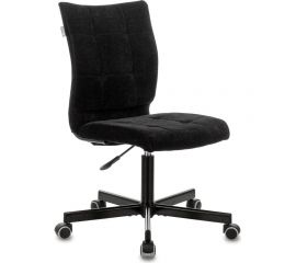 Компьютерное кресло Бюрократ CH-330M чёрный велюр крестовина металл CH-330M/LT-20 