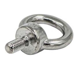 Нержавеющий рым-болт KREPFIELD М6, ART 580, А2, 10 шт. 580А2РЫМБОЛТМ6-10 