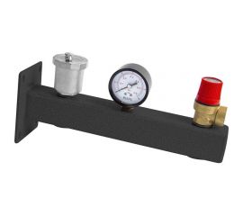 Консоль крепление бака+группа безоп-ти RISPA (цвет красный/антик/графит) 3/4"" 1,5 бар RTA-0109 