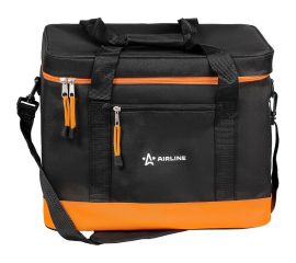 Сумка-холодильник Airline 40 л, 32х41х31 см, черный/оранжевый AO-CB-05 