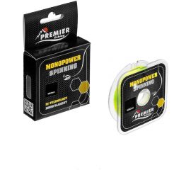 Леска Preмier fishing мonopower spinning 0.25мм/100м, f.yellow nylon pr-мs-y-025-100 00000281049 