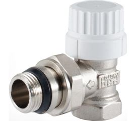 Термостатический клапан радиатора PROFACTOR угловой, с преднастройкой и уплотнением, 1/2 PF RVT 982UR 