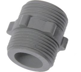 Ниппель Санакс пластиковый, для заливных шлангов 3/4"" нар-нар 771874 