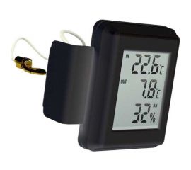 Электронный термогигрометр DORF оконный черный 00438_DRF_007 