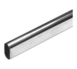 Овальная труба Tech-Krep 30х15x2000 мм, хром - накл. 127520 