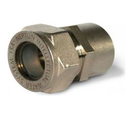 Никелированная муфта TIM 20 - 1/2 вн резьба 771328 