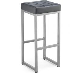 Барный стул Woodville Khurkroks серый полимер, светлый мусс 459666 