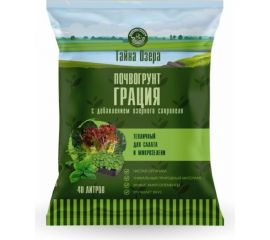 Тайна озера - "Грация" для салата и микрозелени 40л Фабрика Торфа То-салат-40л 