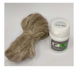 Набор сантехнический AQUAFLEX лен 20 г +паста 27 г, для воды 770104 