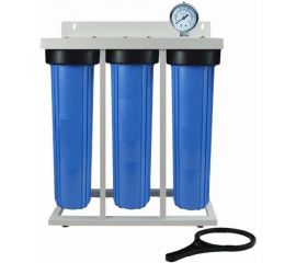 Комплект из трех корпусов АКВА ПРО 20BB, с воздушным клапаном и ключом, на раме, 3-20BB01 459 