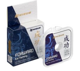 Леска Nisus FORWARD ICE FISHING N-FIF-0.148-50, 0.148мм/50м, нейлон прозрачный 294472 