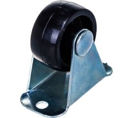 Выкатной неповоротный ролик Tech-Krep P.1. D 27 мм, накладной 151192 