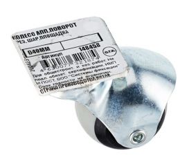 Аппаратное поворотное колесо Tech-Krep резина, шар, площадка, D40 мм, б/т - пакет 148458 