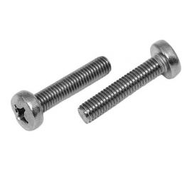 Нержавеющий винт с полукруглой головкой KREPFIELD M4x8 мм, DIN 7985, А2, крестообразный шлиц PH, 50 шт. 7985А2ВИНТ4X8-50 