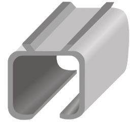 Направляющая для раздвижных дверей RENZ 2 м INL 2 (РОССИЯ) 