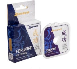 Леска Nisus FORWARD ICE FISHING N-FIF-0.128-50, 0.128мм/50м, нейлон прозрачный 294471 