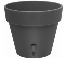 Горшок SANTINO Латина 5.6 л, антрацит, 235х200 мм 066476 