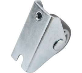 Выкатной неповоротный ролик Tech-Krep К.2, D25, обрезин. пластик - накл. 152365 