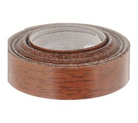 Кромочная меламиновая лента с клеем Tech-Krep 19 мм, орех средний, 5 м 109917 