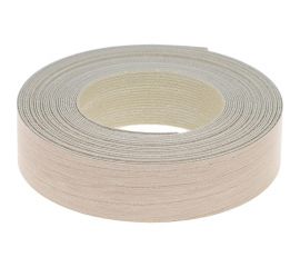 Кромочная меламиновая лента с клеем Tech-Krep 19 мм, ясень шимо светлый, 5 м 130242 